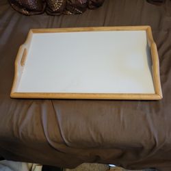 Foldable Bed Tray Breakfast Table Serving Tray Bed Table Stand Portable 