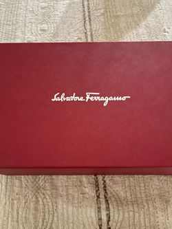 Salvotore ferragamo sneakers white size 10 1/2