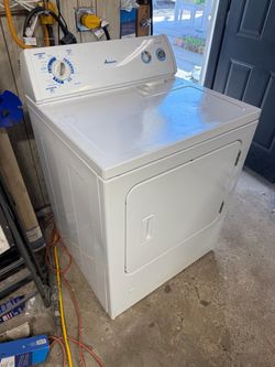 Amana gas dryer