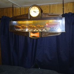  Vintage Budweiser Clydsdale   Clock