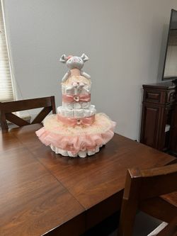 Pastel De Pañales Para baby shower