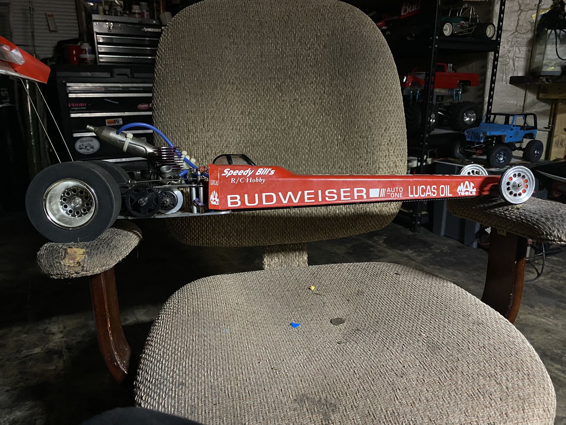 New Era Models Rc 1/10 Scale Dragster Carbon Fiber