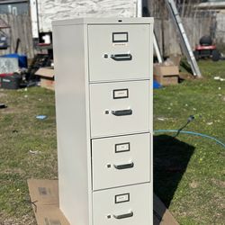 HON 4-drawer vertical file cabinet