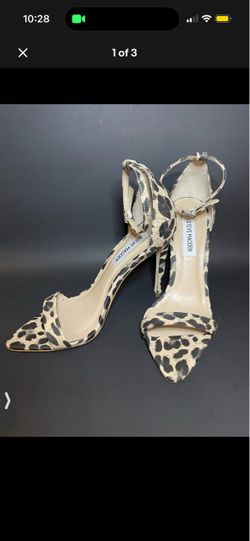 Steve Madden Sane stiletto heel leopard print size 6.5