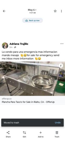 Plancha para tacos