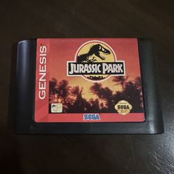 Jurassic Park Sega Genesis Game