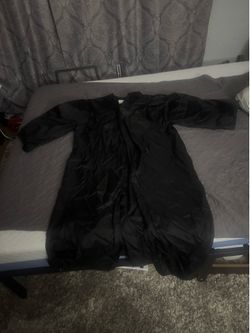 Free black graduation gown  only