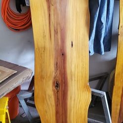 Red Wood Coffee Table