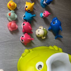 Fisher-Price Froggy Potty 🐸  & Baby Shark Swimming Toys