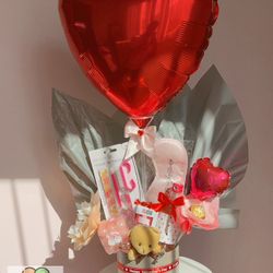 Valentine Balloon Box Gift, Valentine Gift