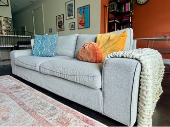 Kivik sofa light gray