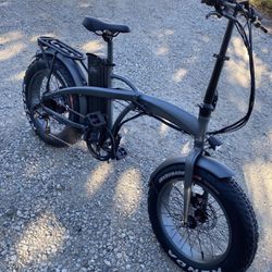 750 watt 48 volt fat tire electric bike folding ebike bicycle 