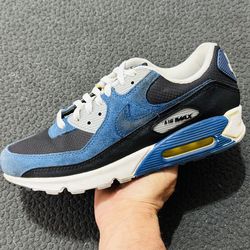 Nike Air Max 90 'Black Atlantic Blue' 2022 (Sz 9M/10.5W)