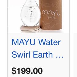 Mayu water structure swirl device