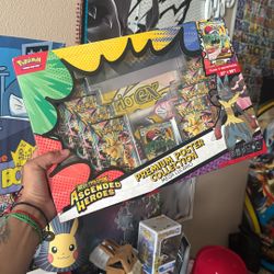Mega Evolution Ascended Heroes Premium Poster Collection Mega Lucario Pokemon Cards
