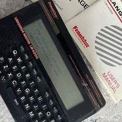 Vintage Franklin Language Master 