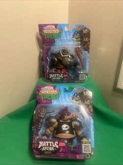 TMNT Teenage Mutant Ninja Turtles Battle Arena Rocksteady & Bebop
