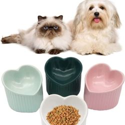 Raised Food/water Bowl For Pet