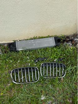 2019 bmw x1 parts grill and intercooler