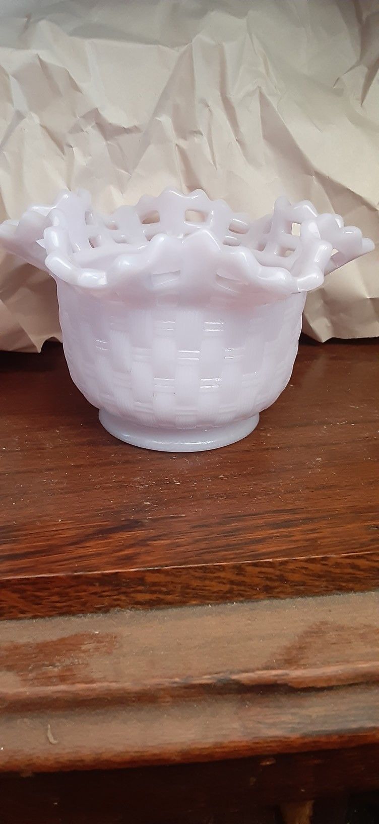 Fenton Candy Dish