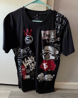 Men’s black Tee size L