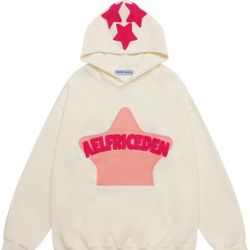 Aelfric Eden Pink Star Hoodie Small