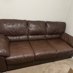 Leather Couch