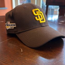 San Diego Padres Merch - 2022 Post Season Hat - Stretch Fit L/XL