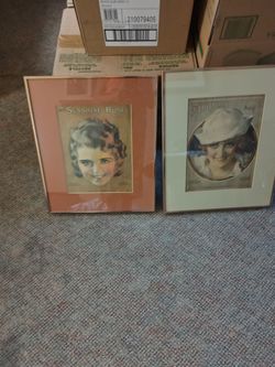 Custom Framed Antique Sheet Music