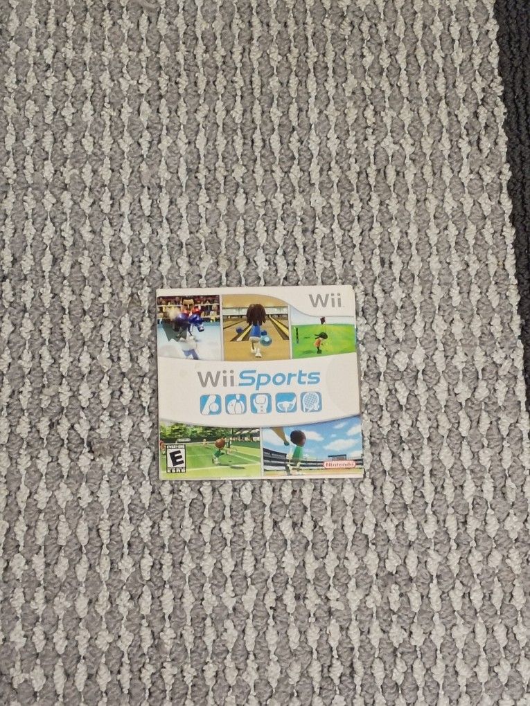 Nintendo Wii Sports Game.