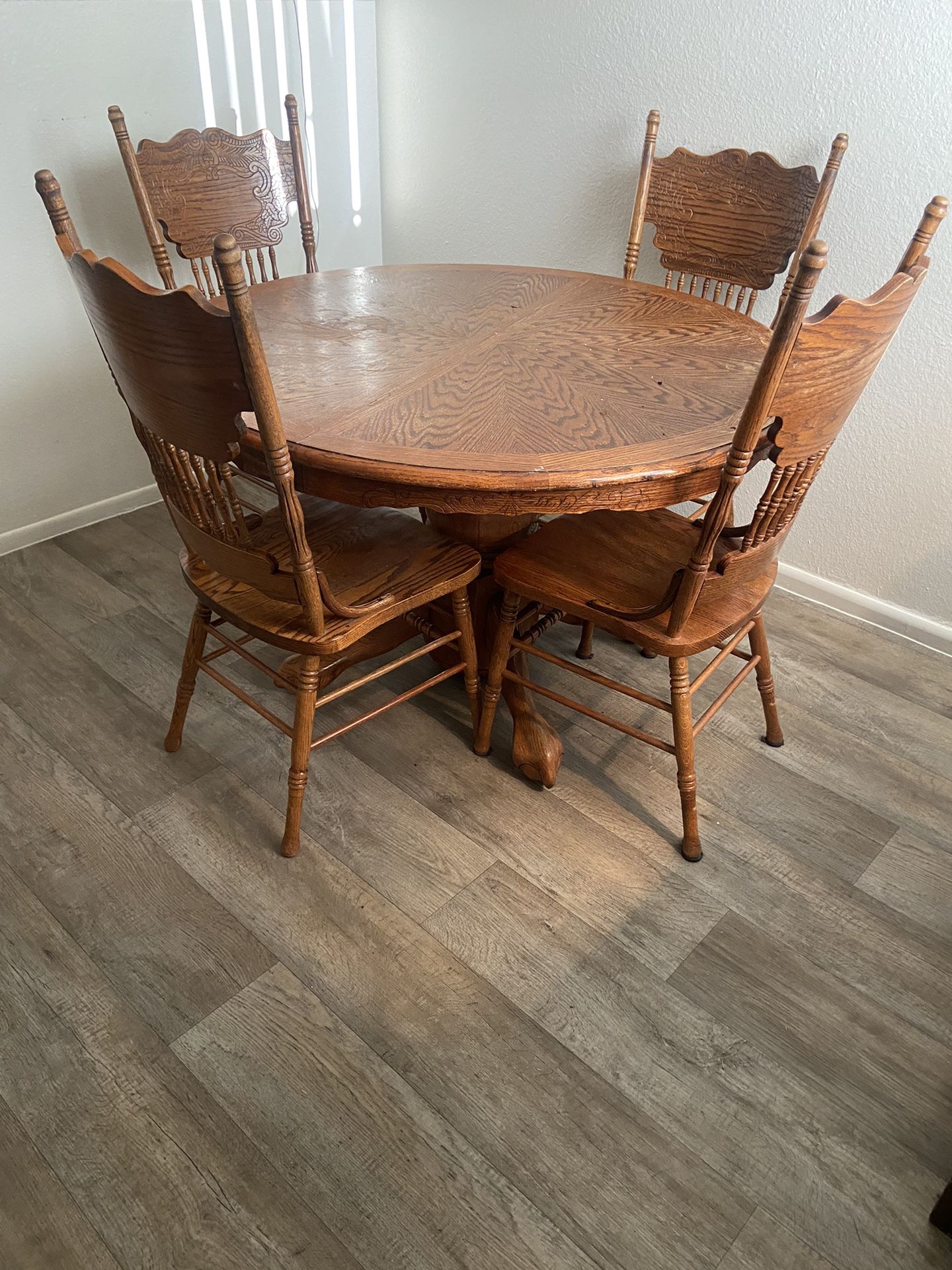 Wooden Dining Room Table 