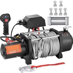 Winch 18,000 Lbs For Towing And Recovery