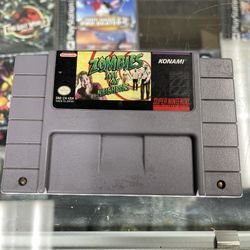Zombie Ate My Neighbors SNES $35 Gamehogs 11am-7pm