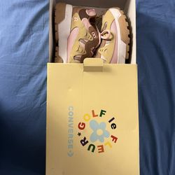 Rare Sold out Tyler the Creator Converse Men's Golf Le Fleur x Gianno Ox 'Parfait