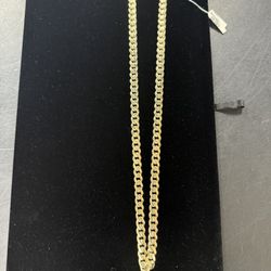 Concave Curb Chain 14K