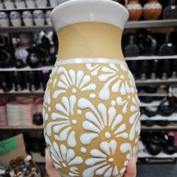 💥 Talavera Flower Vase 💐 🤍 💛