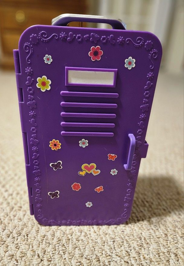 Doll Furniture, Bed and Locker for 18 Inch doll