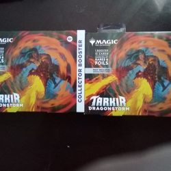 Magic The Gathering Tarkir Dragonstorm. Booster Boxes. Sealed X2