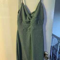 Homecoming Light Green Dress Backless