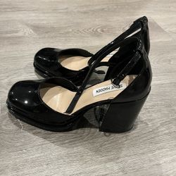 Steve Madden Black Heel Pumps