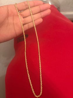14K Rope Chain