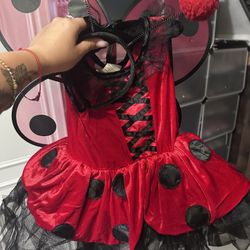 Lady Bug Custom Size 4 Kids 
