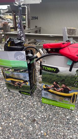 Inflatable kayaks