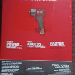 Milwaukee M18 Fuel 3/8 Mid-Torque Impact Wrench W/ Friction Ring