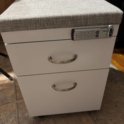 2 Drawer Rolling File Cabinet 
