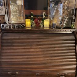 Roll Top Computer Desk