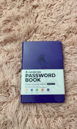Password notebook