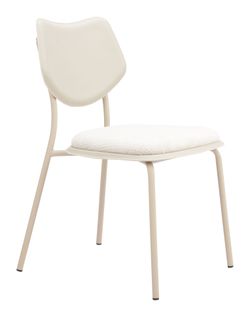 Zeal Light Gray & Beige Dining Chair (Set of 4)