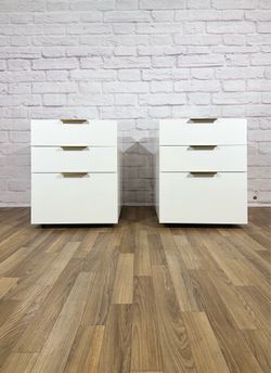 Rove Concepts Augustus 3-Drawer Storage Cabinets (Set of 2)⚡️
