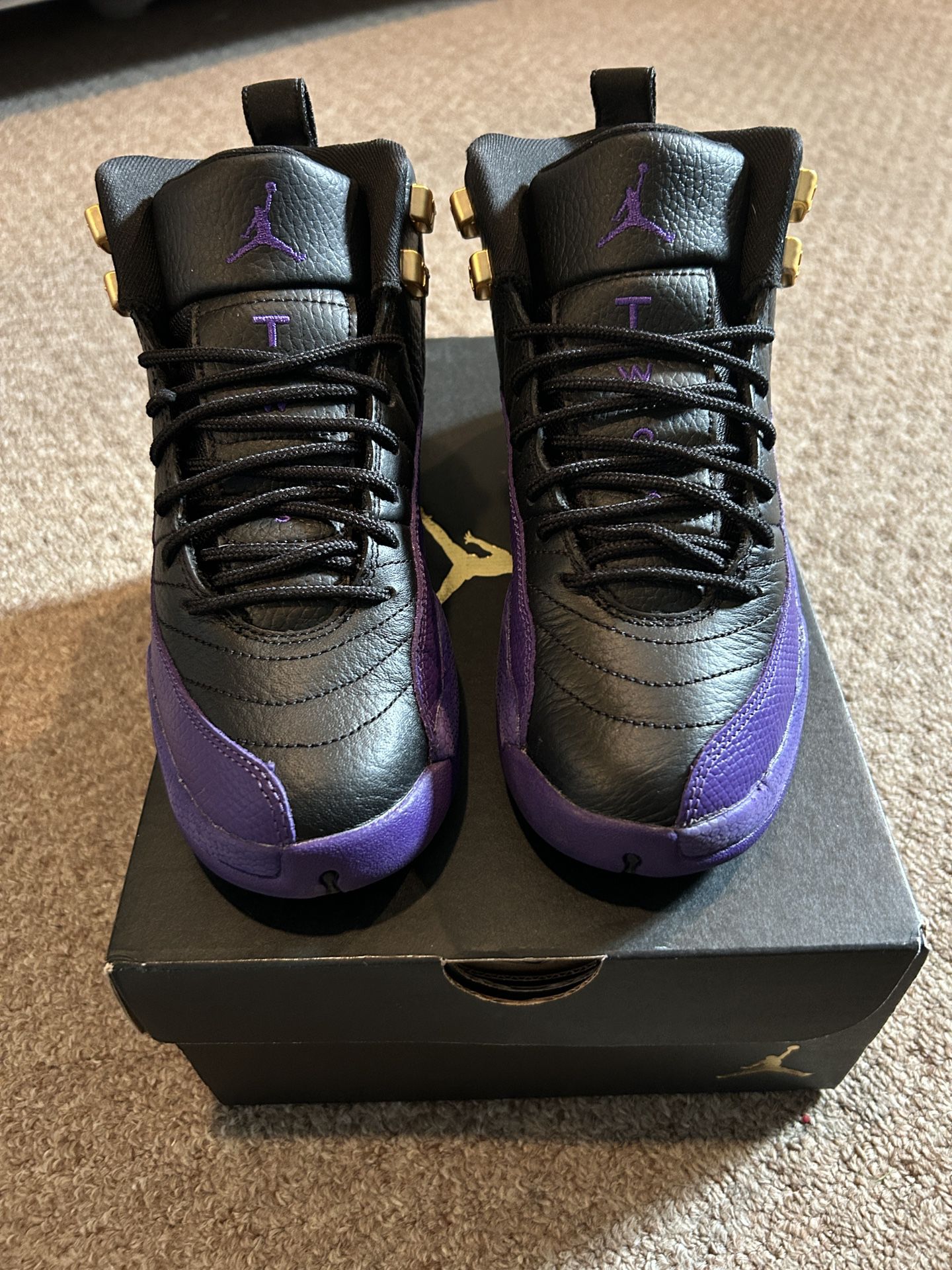 Jordan 12 Field Purple Size 3.5Y 
